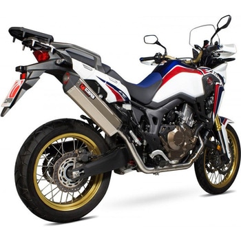 Serket フルシステム チタンスリーブ Honda CRF1000L 2015 - 2018 Scorpion (スコーピオン)