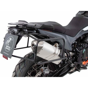 Side carrier permanent mounted ブラック for KTM 890 Adventure / R / Rally (2021-) HEPCO&BECKER (ヘプコ&ベッカー)