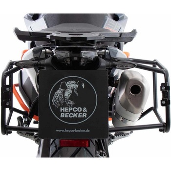 Side carrier permanent mounted ブラック for KTM 890 Adventure / R / Rally (2021-) HEPCO&BECKER (ヘプコ&ベッカー)