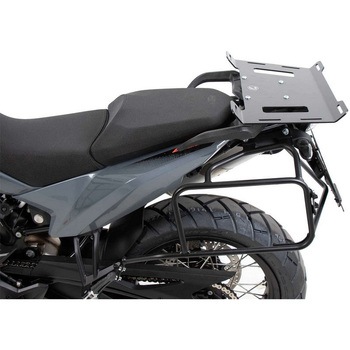 Side carrier permanent mounted ブラック for KTM 890 Adventure / R / Rally (2021-) HEPCO&BECKER (ヘプコ&ベッカー)