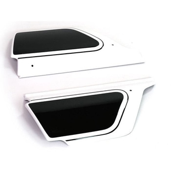 2708-White-Black SIDE DUCATI KITS DUCATI FUORILUOGO FOR LOW MUFFLER | 2708 UnitGarage (jbgK[W) 64838325