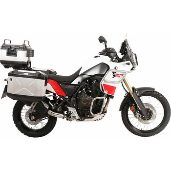 サイドキャリア Cutout stainless steel incl. Xplorer sideboxes シルバー for Yamaha Tenere 700 World Raid (2022-) HEPCO&BECKER (ヘプコ&ベッカー)