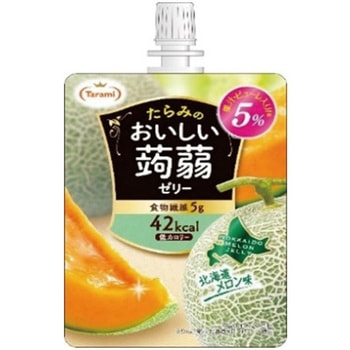たらみ おいしい蒟蒻ゼリー 北海道メロン 150g x 6 - たらみ