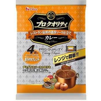 ハウス プロクオリティカレーまろやかB 4袋入 170gx4 x 6 ハウス食品