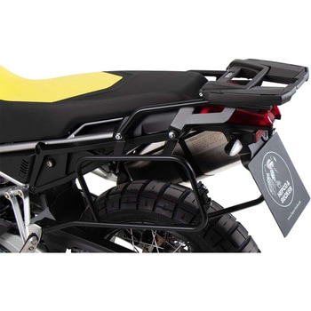 6517599 00 01-01-40 サイドキャリア Cutout ブラック incl. Xplorer sideboxes ブラック for Aprilia Tuareg 660 (2022-) HEPCO&BECKER (ヘプコ&ベッカー)