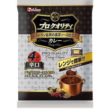 ハウス プロクオリティカレー辛口4袋入り 680g x 6 ハウス食品