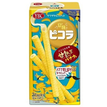 ヤマザキビスケット ピコラ 甘熟王バナナ味 10本 x10 ヤマザキビスケット