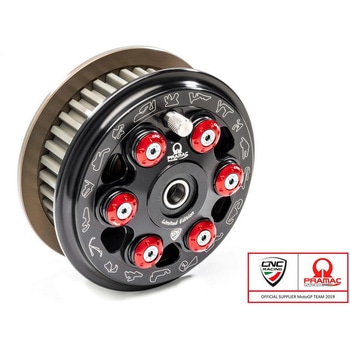 SLIPPER クラッチ MASTER TECH TEAM PRAMAC LIM. ED. ブラック CNC Racing (シーエヌシーレーシング)