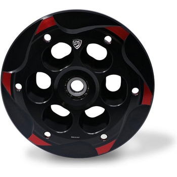 Slipper クラッチ pressure plate MV Agusta with bearing - Bicolor ブラック/Red - CNC Racing (シーエヌシーレーシング)