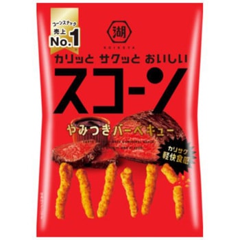 湖池屋 スコーン やみつきバーベキュー 33gx24 湖池屋