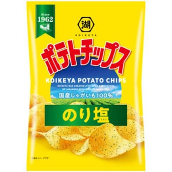 湖池屋 ポテトチップス のり塩 55g x 12 湖池屋