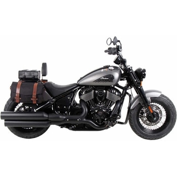 Solorack with backrest ブラック for Indian Chief Dark Horse / Chief Bobber Dark Horse (2022-) HEPCO&BECKER (ヘプコ&ベッカー)