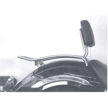 Solorack ソロラック (バックレスト付) Yamaha XVS 125 Drag Star HEPCO&BECKER (ヘプコ&ベッカー)