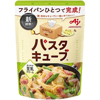 味の素 パスタキューブまろやか豆乳キューブ4個入 34g x24 味の素