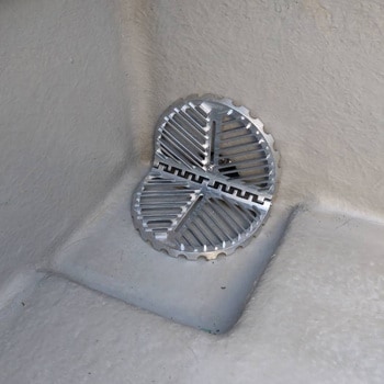 よこ引きストレーナーキャップ(改修用)15型フラット型・角度自在型 (環境配慮製品) - アルテック