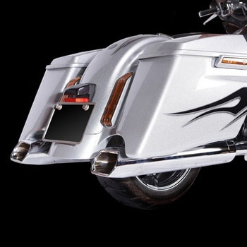 Square End Cap (Chrome) IXIL (イクシルサイレンサー)