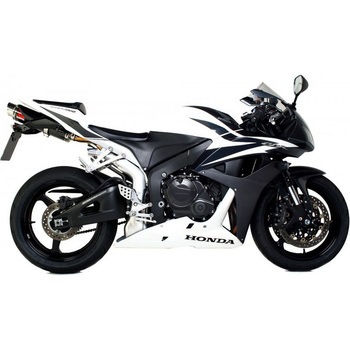 Stealth スリップオン カーボンファイバースリーブ eマーク Honda CBR 600 RR 2007 - 2012 Scorpion (スコーピオン)