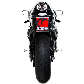Stealth スリップオン カーボンファイバースリーブ eマーク Honda CBR 600 RR 2007 - 2012 Scorpion (スコーピオン)