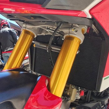 Steering damper kit Ducati Multistrada 950/1200/1260 ブラック CNC Racing (シーエヌシーレーシング)