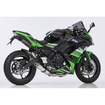 Supersport コンプリートエキゾーストシステム (2-1) シルバー Hurric (フリック)