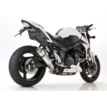 Supersport スリップオンエキゾースト (4-1) スーパーショート SUZUKI GSR 750 (2011-2016) Hurric (フリック)