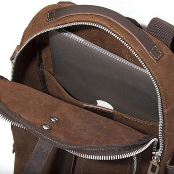 TANK PANNIER IN WAXED SUEDE | U033 UnitGarage (ユニットガレージ)