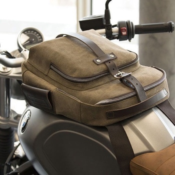 TANK PANNIER IN WAXED SUEDE | U033 UnitGarage (ユニットガレージ)