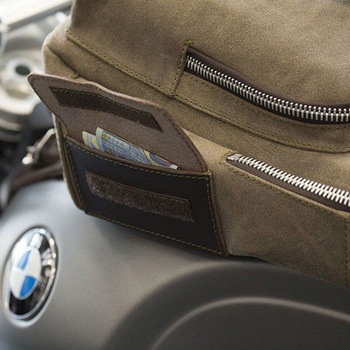 TANK PANNIER IN WAXED SUEDE | U033 UnitGarage (ユニットガレージ)