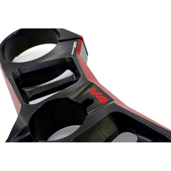 Triple clamps Ducati Panigale V4 - Top yoke - BICOLOR CNC Racing (シーエヌシーレーシング)