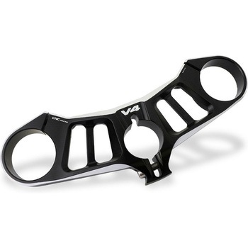 Triple clamps Ducati Panigale V4 - Top yoke - BICOLOR CNC Racing (シーエヌシーレーシング)