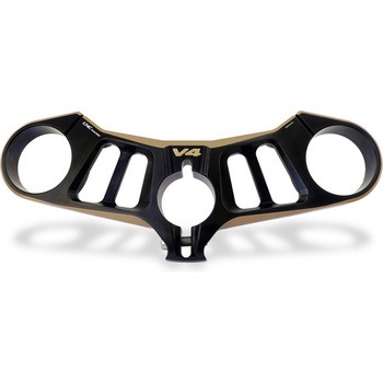 Triple clamps Ducati Panigale V4 - Top yoke - BICOLOR CNC Racing (シーエヌシーレーシング)
