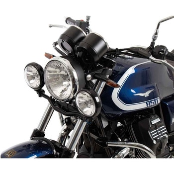 Twinlight-Set - ブラック for Moto Guzzi V7 Stone / Special (850 ccm) (2021-) HEPCO&BECKER (ヘプコ&ベッカー)