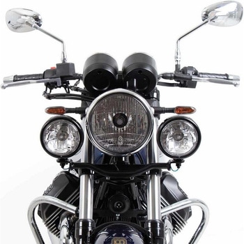 Twinlight-Set - ブラック for Moto Guzzi V7 Stone / Special (850 ccm) (2021-) HEPCO&BECKER (ヘプコ&ベッカー)