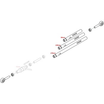Universal power shifter  Natural CNC Racing (シーエヌシーレーシング)