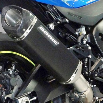 V4-M-CA スリップオンマフラー ステンレスブラック BODIS (ボディス)