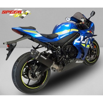 V4-M-CA スリップオンマフラー ステンレスブラック BODIS (ボディス)