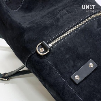 Waxed Suede サイドパニアケース + 右 サブフレーム Aprilia Tuareg 660 | U002-3600DX UnitGarage (ユニットガレージ)
