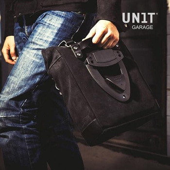 Waxed Suede サイドパニアケース + 左 サブフレーム Caballero | U002-2253SX UnitGarage (ユニットガレージ)