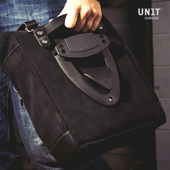 Waxed Suede サイドパニアケース + 左 サブフレーム Mash | U002-2600SX UnitGarage (ユニットガレージ)