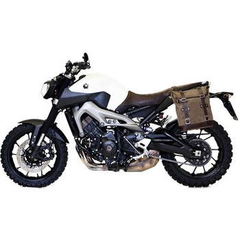 Waxed Suede サイドパニアケース + 左 サブフレーム Yamaha SX | U002-2504SX UnitGarage (ユニットガレージ)