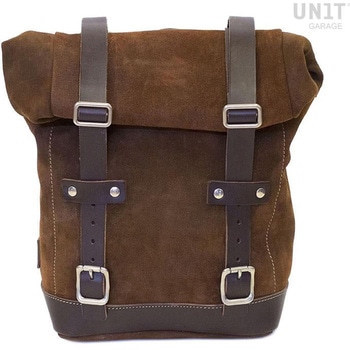 Waxed suede サイドパニアケース 10L-14L | U002 UnitGarage (ユニットガレージ)