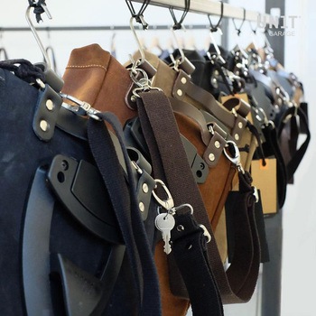 Waxed suede サイドパニアケース 10L-14L | U002 UnitGarage (ユニットガレージ)