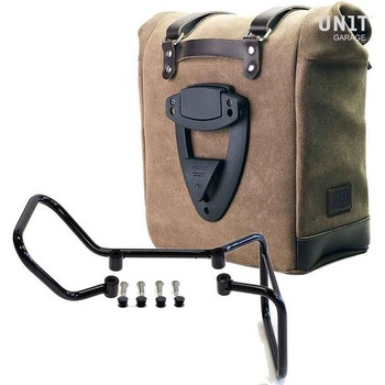 Waxed suede サイドパニアケース Scram 22L-30L + サブフレーム husqvarna vitpilen 701 | U202-3001 - UnitGarage (ユニットガレージ)