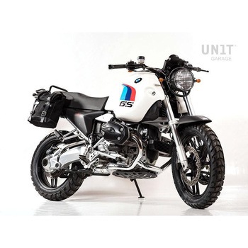 Waxed suede サイドパニアケース Scram 22L-30L + サブフレーム R1200 GS | U202-1229 UnitGarage (ユニットガレージ)