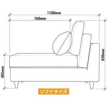 コンパクトソファベッド セルタン