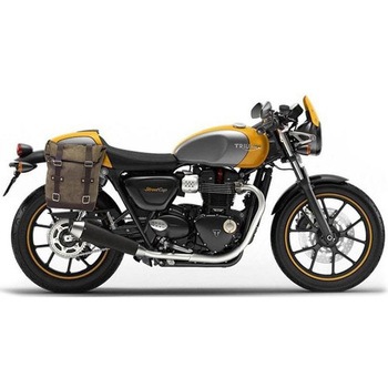 Waxed suede サイドパニアケース Scram 22L-30L + 右 サブフレーム Triumph Street 900 Series (2017 until now) | U202-1013DX UnitGarage (ユニットガレージ)