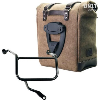 Waxed suede サイドパニアケース Scram 22L-30L + 右 サブフレーム Yamaha | U202-3208DX UnitGarage (ユニットガレージ)