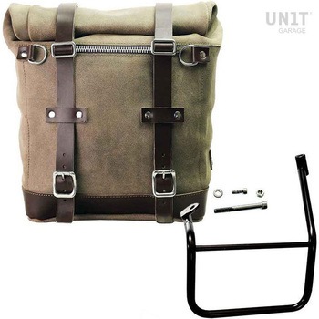 Waxed suede サイドパニアケース Scram 22L-30L + 左 サブフレーム Caballero | U202-2253SX - UnitGarage (ユニットガレージ)
