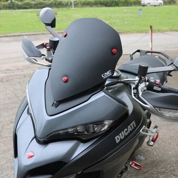 Windscreen Ducati Multistrada Sport - ブラック ブラック - CNC Racing (シーエヌシーレーシング)