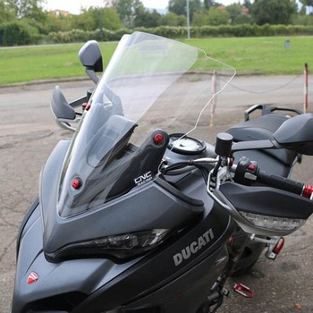 Windscreen Ducati Multistrada Touring - Clear クリア CNC Racing (シーエヌシーレーシング)